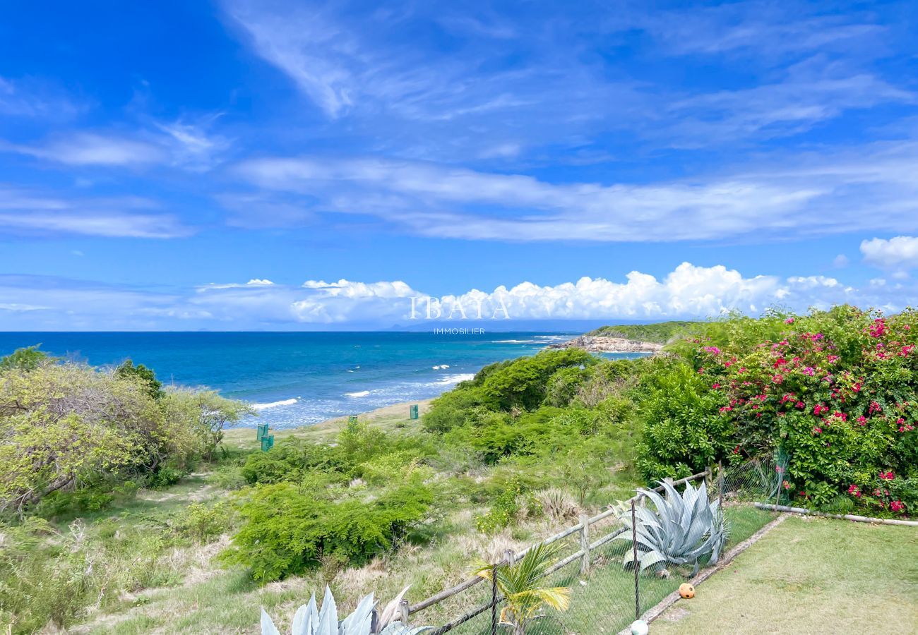 Uninterrupted sea views from the garden in our luxury villa in the West Indies