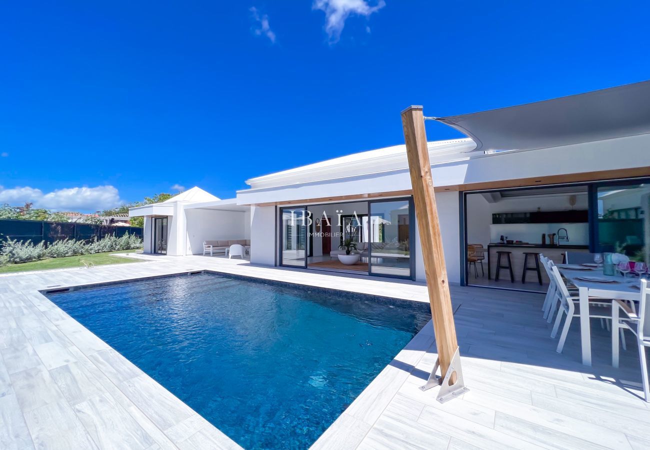 Modern villa and pool