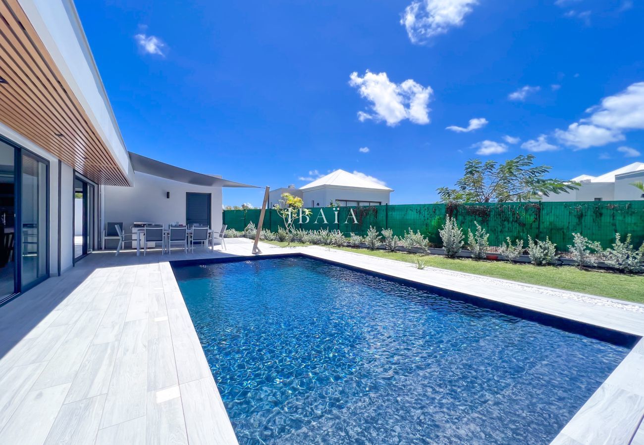 Modern villa and pool