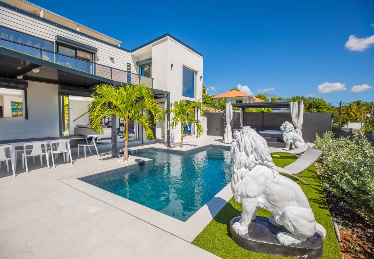 Pool and outdoor space of Villa Opalina