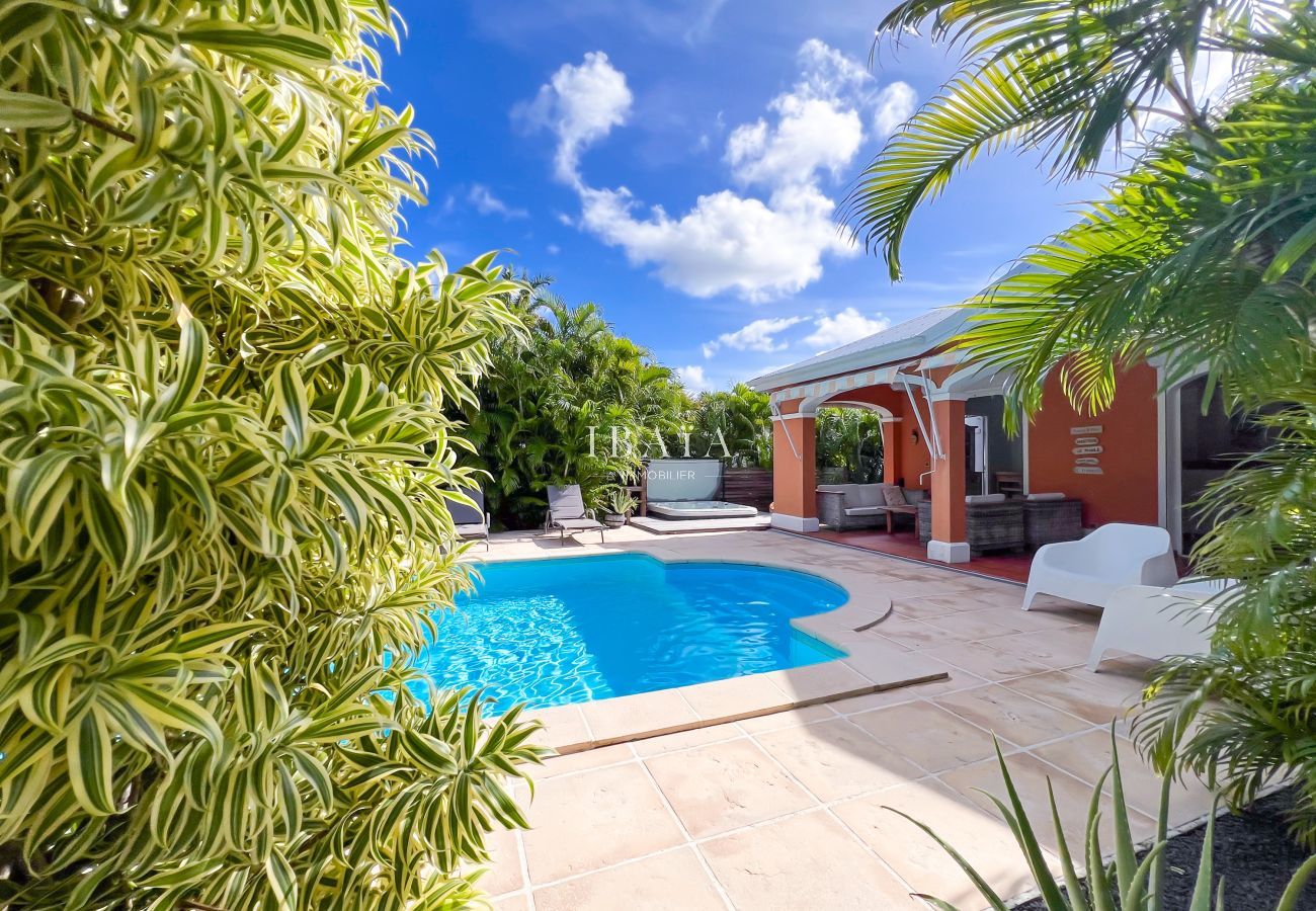 Sunny terrace with sea view