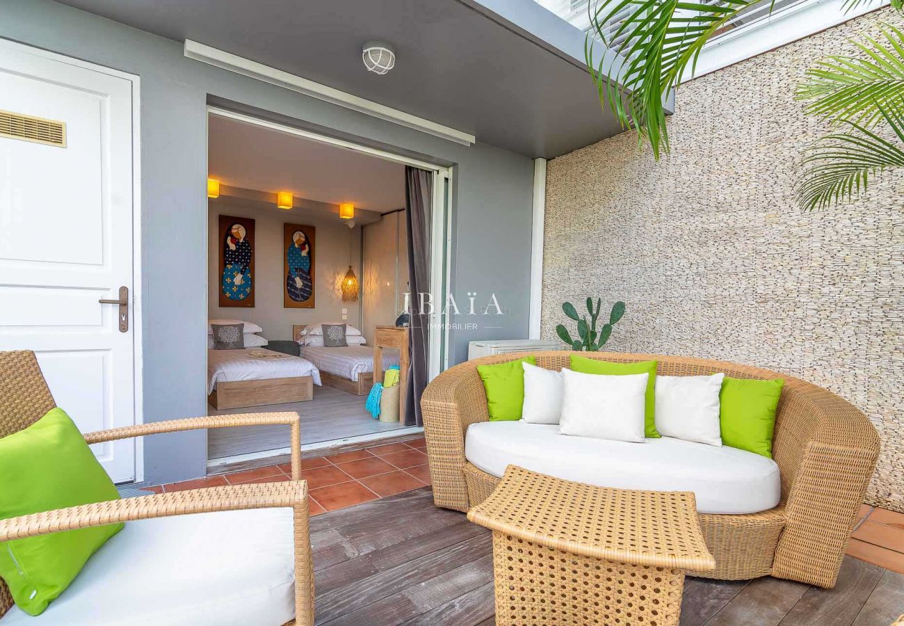 Villa à Saint Barthélemy - Villa Fleur de Cactus St Jean (1 bedroom)