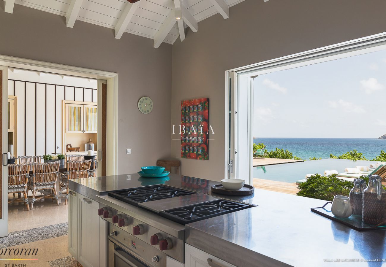 Villa à Saint Barthélemy - Villa Les Lataniers (5 bedrooms) à Anse des Lézard