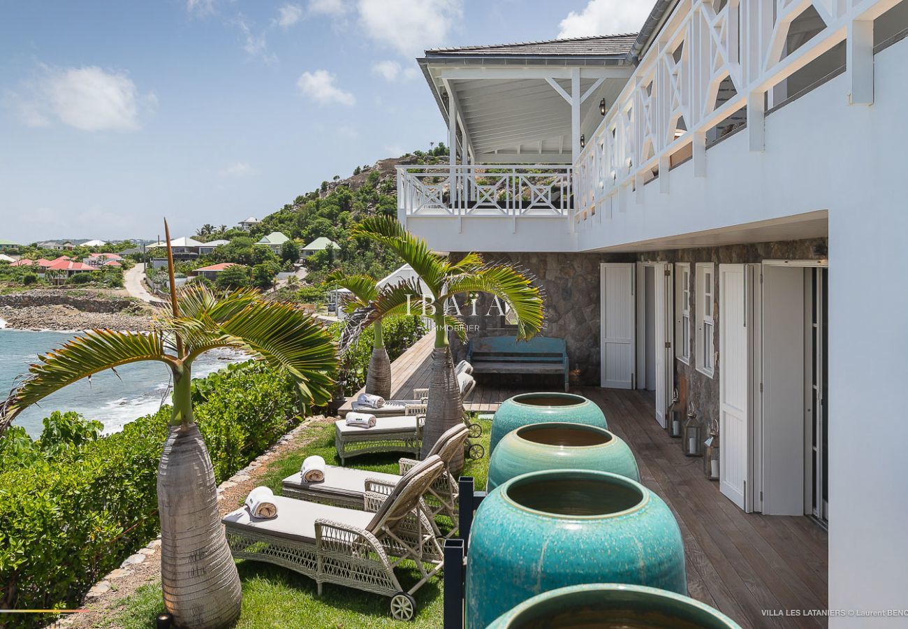 Villa à Saint Barthélemy - Villa Les Lataniers (5 bedrooms) à Anse des Lézard